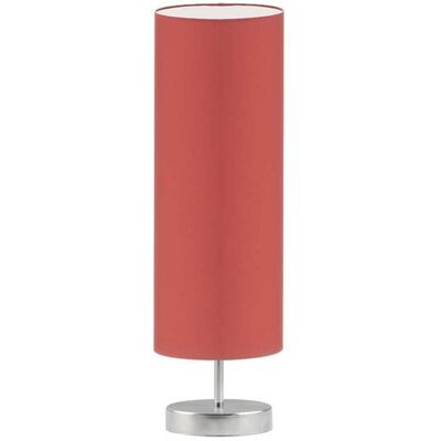 Lampka nocna LYSNE Sydney, 60 W, E27, czerwona/stalowa, 50x15 cm Lampka nocna LYSNE Sydney, 60 W, E27, czerwona/stalowa, 50x15 cm