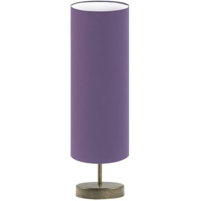 Lampka nocna LYSNE Sydney, 60 W, E27, fioletowa/złota, 50x15 cm Lampka nocna LYSNE Sydney, 60 W, E27, fioletowa/złota, 50x15 cm