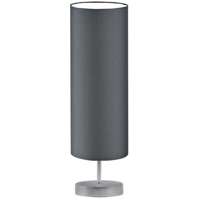 Lampka nocna LYSNE Sydney, 60 W, E27, granatowa/srebrna, 50x15 cm Lampka nocna LYSNE Sydney, 60 W, E27, granatowa/srebrna, 50x15 cm