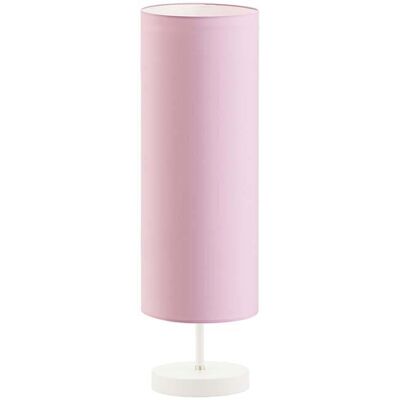 Lampka nocna LYSNE Sydney, 60 W, E27, jasnoróżowa/biała, 50x15 cm Lampka nocna LYSNE Sydney, 60 W, E27, jasnoróżowa/biała, 50x15 cm