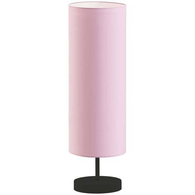 Lampka nocna LYSNE Sydney, 60 W, E27, jasnoróżowa/czarna, 50x15 cm Lampka nocna LYSNE Sydney, 60 W, E27, jasnoróżowa/czarna, 50x15 cm