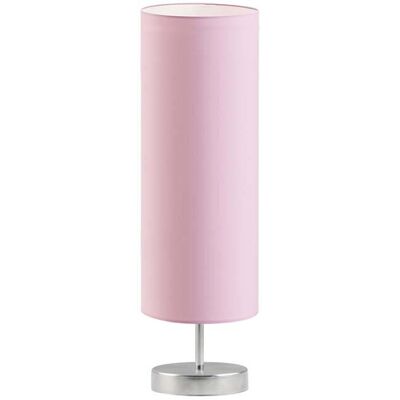 Lampka nocna LYSNE Sydney, 60 W, E27, jasnoróżowa/stalowa, 50x15 cm Lampka nocna LYSNE Sydney, 60 W, E27, jasnoróżowa/stalowa, 50x15 cm