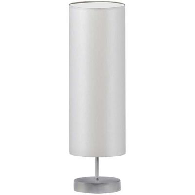 Lampka nocna LYSNE Sydney, 60 W, E27, jasnoszara/srebrna, 50x15 cm Lampka nocna LYSNE Sydney, 60 W, E27, jasnoszara/srebrna, 50x15 cm