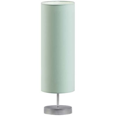 Lampka nocna LYSNE Sydney, 60 W, E27, miętowa/srebrna, 50x15 cm Lampka nocna LYSNE Sydney, 60 W, E27, miętowa/srebrna, 50x15 cm