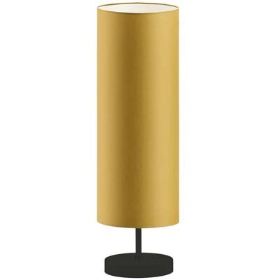 Lampka nocna LYSNE Sydney, 60 W, E27, musztardowa/czarna, 50x15 cm Lampka nocna LYSNE Sydney, 60 W, E27, musztardowa/czarna, 50x15 cm