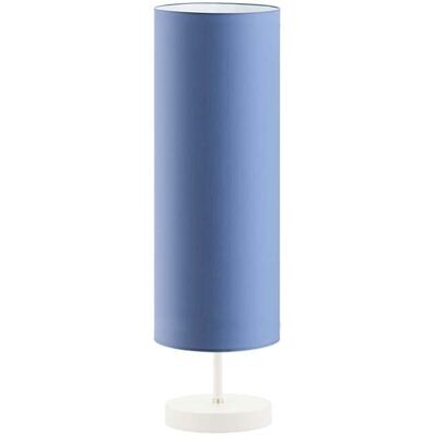 Lampka nocna LYSNE Sydney, 60 W, E27, niebieska/biała, 50x15 cm Lampka nocna LYSNE Sydney, 60 W, E27, niebieska/biała, 50x15 cm
