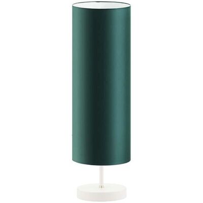 Lampka nocna LYSNE Sydney, 60 W, E27, zieleń butelkowa/biała, 50x15 cm Lampka nocna LYSNE Sydney, 60 W, E27, zieleń butelkowa/biała, 50x15 cm