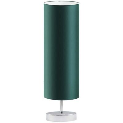 Lampka nocna LYSNE Sydney, 60 W, E27, zieleń butelkowa/chrom, 50x15 cm Lampka nocna LYSNE Sydney, 60 W, E27, zieleń butelkowa/chrom, 50x15 cm