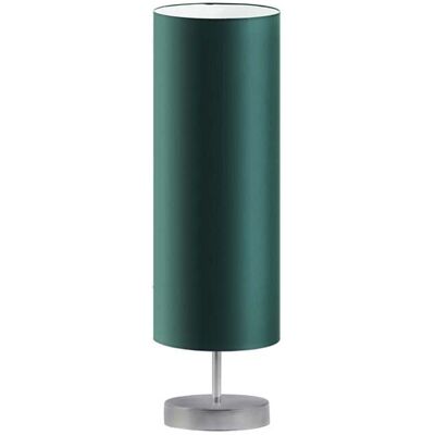 Lampka nocna LYSNE Sydney, 60 W, E27, zieleń butelkowa/srebrna, 50x15 cm Lampka nocna LYSNE Sydney, 60 W, E27, zieleń butelkowa/srebrna, 50x15 cm