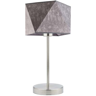 Lampka nocna LYSNE Wuhu, 60 W, E27, beton/stalowa, 43x23 cm Lampka nocna LYSNE Wuhu, 60 W, E27, beton/stalowa, 43x23 cm