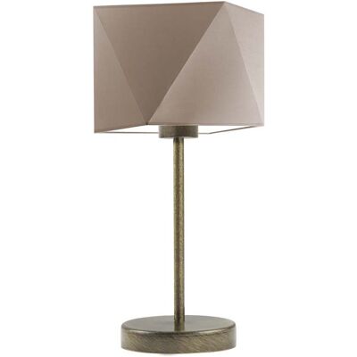 LYSNE - Wuhu - Beżowo-złota - 60W E27 - Lampka nocna LYSNE - Wuhu - Beżowo-złota - 60W E27 - Lampka nocna