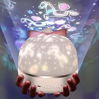 Inny producent Lampka Nocna Micacorn Projektor Gwiaździste Niebo z 6 Projekcjami Inny producent Lampka Nocna Micacorn Projektor Gwiaździste Niebo z 6 Projekcjami