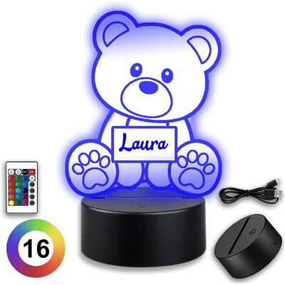 Koala Wood Lampka Nocna Miś Dla dzieci Niedzwiadek z Grawerowanym Imieniem Prezent Koala Wood Lampka Nocna Miś Dla dzieci Niedzwiadek z Grawerowanym Imieniem Prezent