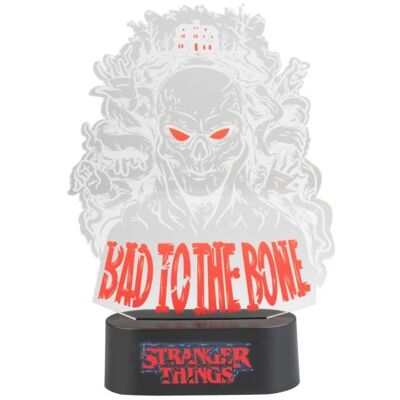 Erik Lampka nocna na biurko Stranger Things Bad To The Bone na baterie USB Erik Lampka nocna na biurko Stranger Things Bad To The Bone na baterie USB