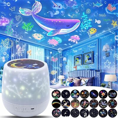inna (Inny) Lampka Nocna Projektor Gwiazd Nieba Obrotowa 360°rzutnik Dla Dzieci Prezent inna (Inny) Lampka Nocna Projektor Gwiazd Nieba Obrotowa 360°rzutnik Dla Dzieci Prezent