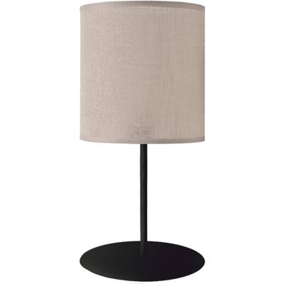 Lampka nocna salonowa Lamego 2029 Shilo z abażurem tuba beżowy Lampka nocna salonowa Lamego 2029 Shilo z abażurem tuba beżowy