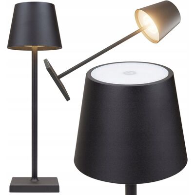 VERK GROUP Lampka nocna stołowa dotykowa lampa 3 stopniowa wysoka bezprzewodowa usb VERK GROUP Lampka nocna stołowa dotykowa lampa 3 stopniowa wysoka bezprzewodowa usb