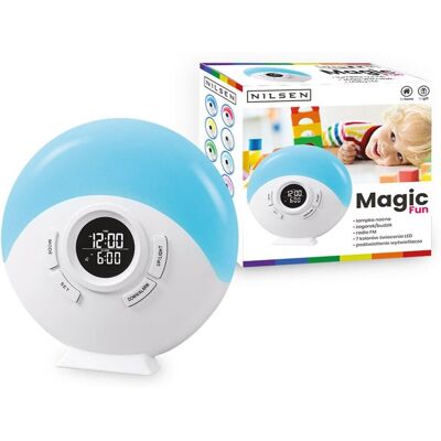 INQ Lampka Nocna Z Radiobudzikiem Magic Fun Ma018 INQ Lampka Nocna Z Radiobudzikiem Magic Fun Ma018