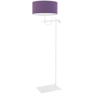 Lampka podłogowa LYSNE Kamerun, fioletowy, 60 W Lampka podłogowa LYSNE Kamerun, fioletowy, 60 W