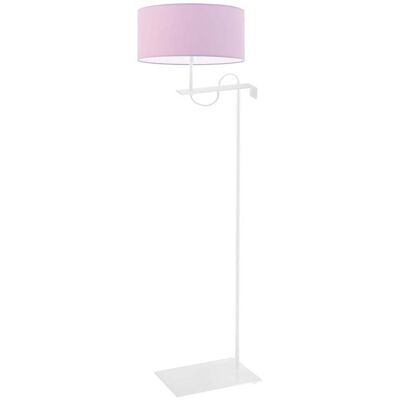 Lampka podłogowa LYSNE Kamerun, jasnofioletowy, 60 W Lampka podłogowa LYSNE Kamerun, jasnofioletowy, 60 W