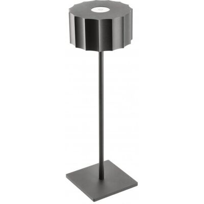 GTV Lampka Stołowa Azelia, Led, 2,5W, 200Lm, 5 Vdc, 1A, 4000K, Bateria 4000Mah, Dimmable, Czarna GTV Lampka Stołowa Azelia, Led, 2,5W, 200Lm, 5 Vdc, 1A, 4000K, Bateria 4000Mah, Dimmable, Czarna