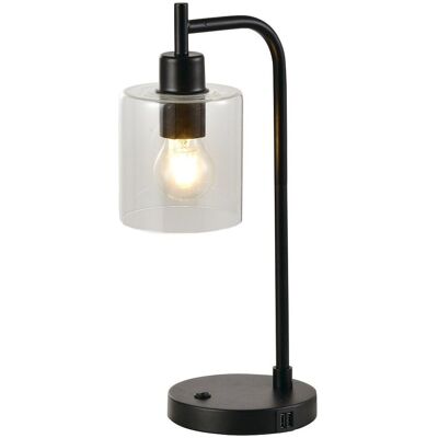 Lampka Stołowa Dann Lux Design Gal Czarna DLD5295 Lampka Stołowa Dann Lux Design Gal Czarna DLD5295