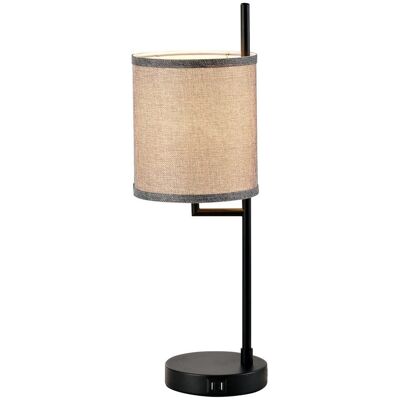 Lampka Stołowa Dann Lux Design Iro DLD5297 Czarny USB Lampka Stołowa Dann Lux Design Iro DLD5297 Czarny USB