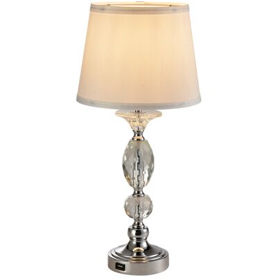 Lampka Stołowa Dann Lux Design Kio DLD5299 Chrom USB Lampka Stołowa Dann Lux Design Kio DLD5299 Chrom USB