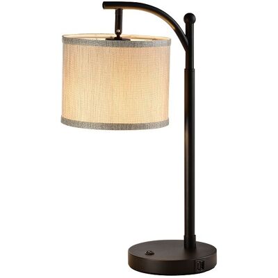 Lampka Stołowa Dann Lux Design Roe DLD5317 Czarny USB Lampka Stołowa Dann Lux Design Roe DLD5317 Czarny USB