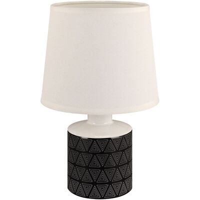 Struhm Lampka stołowa TOPIK E14 WHITE/BLACK Struhm Lampka stołowa TOPIK E14 WHITE/BLACK