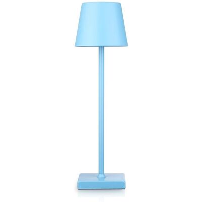 Interlook Lampka stołowa z wbudowanym akumulatorem Dotykowa lampka nocna HJA28-BLUE-1 Interlook Lampka stołowa z wbudowanym akumulatorem Dotykowa lampka nocna HJA28-BLUE-1