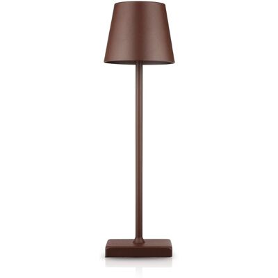 Interlook Lampka stołowa z wbudowanym akumulatorem Dotykowa lampka nocna HJA28-BROWN-1 Interlook Lampka stołowa z wbudowanym akumulatorem Dotykowa lampka nocna HJA28-BROWN-1