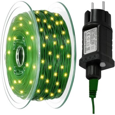 inna (Inny) Lampki Choinkowe 1000 LED 100m Ciepły Biały + Pilot Zielony Drut Świąteczne inna (Inny) Lampki Choinkowe 1000 LED 100m Ciepły Biały + Pilot Zielony Drut Świąteczne