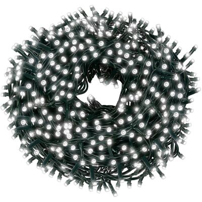 Springos Zimne Białe 500 LED Świąteczne Lampki - Boże Narodzenie Springos Zimne Białe 500 LED Świąteczne Lampki - Boże Narodzenie