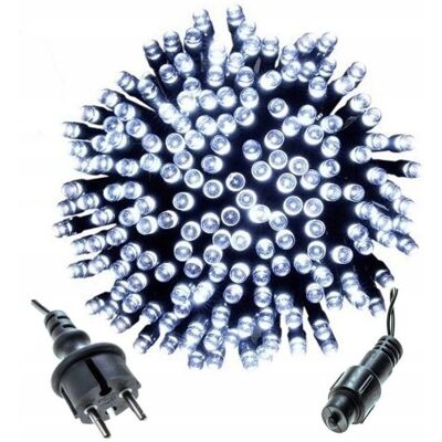 inna (Inny) Lampki Choinkowe 500 LED Stałe światło 38m Biały zimny IP44 Zewnętrzne inna (Inny) Lampki Choinkowe 500 LED Stałe światło 38m Biały zimny IP44 Zewnętrzne
