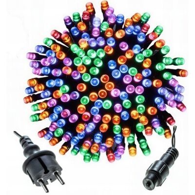 inna (Inny) Lampki Choinkowe 500 LED Stałe światło 38m Kolorowe IP44 Zewnętrzne inna (Inny) Lampki Choinkowe 500 LED Stałe światło 38m Kolorowe IP44 Zewnętrzne