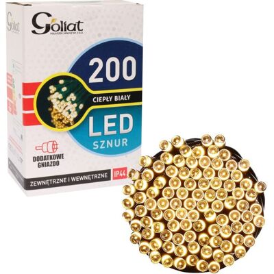 Inny producent Lampki Choinkowe na Zewnątrz 200 LED z Dodatkowym Inny producent Lampki Choinkowe na Zewnątrz 200 LED z Dodatkowym