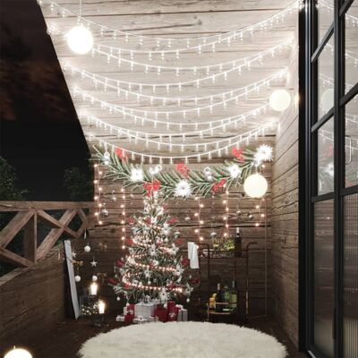 VMP Lampki świąteczne, 40 m, 400 diod LED, zimna biel, 8 funkcji VMP Lampki świąteczne, 40 m, 400 diod LED, zimna biel, 8 funkcji