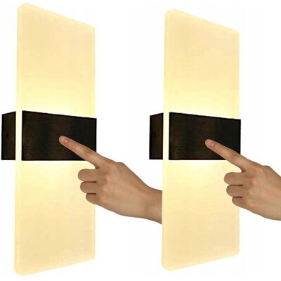 Inny producent Lampy Ścienne LED Ładowania USB Dotykowe 2 sztuki Inny producent Lampy Ścienne LED Ładowania USB Dotykowe 2 sztuki