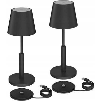 Lampy stołowe led biurkowe 2szt klighten bezprzewodowe przenośne Lampy stołowe led biurkowe 2szt klighten bezprzewodowe przenośne
