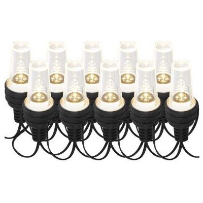 EMOS LED łańcuch świetlny - 10 żarówek, 4,5 m, Wewnętrzny/Zewnętrzny EMOS LED łańcuch świetlny - 10 żarówek, 4,5 m, Wewnętrzny/Zewnętrzny
