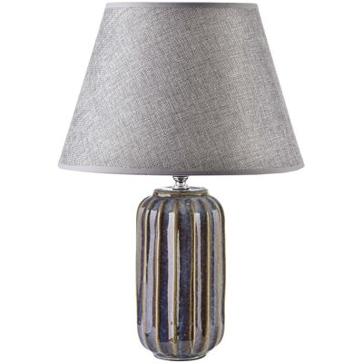 Mondex LETI GREY Lampa stołowa 10x10x41cm Mondex LETI GREY Lampa stołowa 10x10x41cm