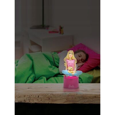 Inny producent LEXIBOOK Barbie Lampka Nocna LED Dziecięca Różowa Inny producent LEXIBOOK Barbie Lampka Nocna LED Dziecięca Różowa