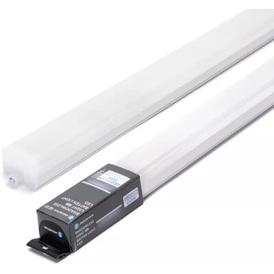Aigostar Listwa led 1.2m 40W 4400lm plafon 6500K bezcieniowa biała zimna IP20 Aigostar Listwa led 1.2m 40W 4400lm plafon 6500K bezcieniowa biała zimna IP20