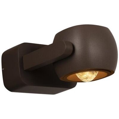 LUCIDE Kinkiet zewnętrzny CAPRI LED 8W 280lm IP54 2700K - brązowy LUCIDE Kinkiet zewnętrzny CAPRI LED 8W 280lm IP54 2700K - brązowy