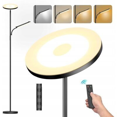 Inny producent LUCKEA Lampa Podłogowa LED 36W 18W Z Pilotem i Dotykowym Sterowaniem Inny producent LUCKEA Lampa Podłogowa LED 36W 18W Z Pilotem i Dotykowym Sterowaniem