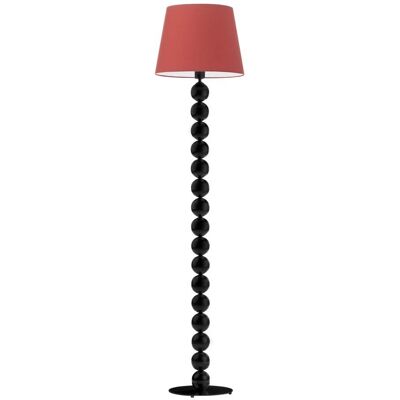 LYSNE, lampa podłogowa BANGKOK, czerwony LYSNE, lampa podłogowa BANGKOK, czerwony