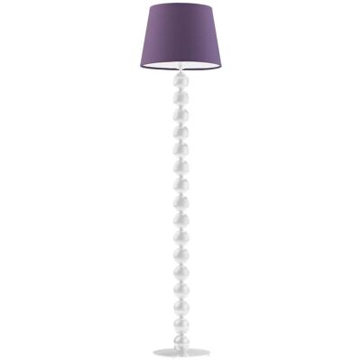 LYSNE, lampa podłogowa BANGKOK, fioletowy LYSNE, lampa podłogowa BANGKOK, fioletowy