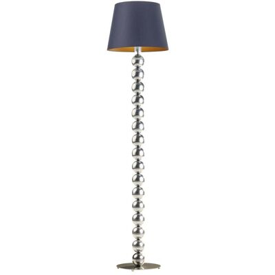 LYSNE - BANGKOK GOLD - Granatowy - złote wnętrze - Lampa podłogowa LYSNE - BANGKOK GOLD - Granatowy - złote wnętrze - Lampa podłogowa
