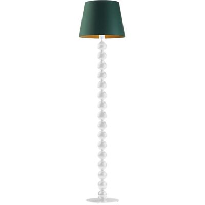 LYSNE, lampa podłogowa BANGKOK GOLD, zieleń butelkowa ze złotym wnętrzem LYSNE, lampa podłogowa BANGKOK GOLD, zieleń butelkowa ze złotym wnętrzem